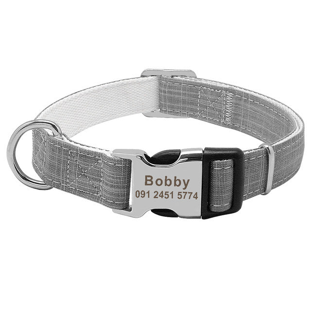 Anti-Lost Pet Collar – Safe, Stylish & Customizable