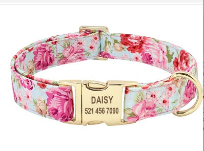 Anti-Lost Pet Collar – Safe, Stylish & Customizable