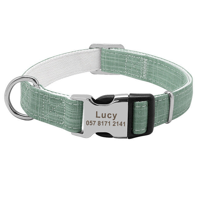 Anti-Lost Pet Collar – Safe, Stylish & Customizable
