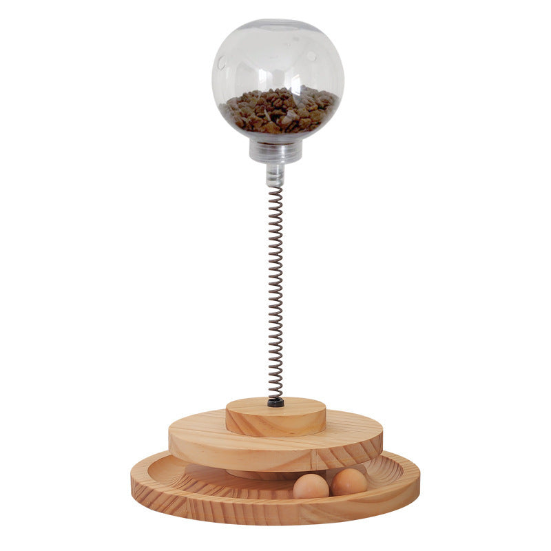 Cat Treat Dispenser Toy – Fun Playtime with Tasty Rewards