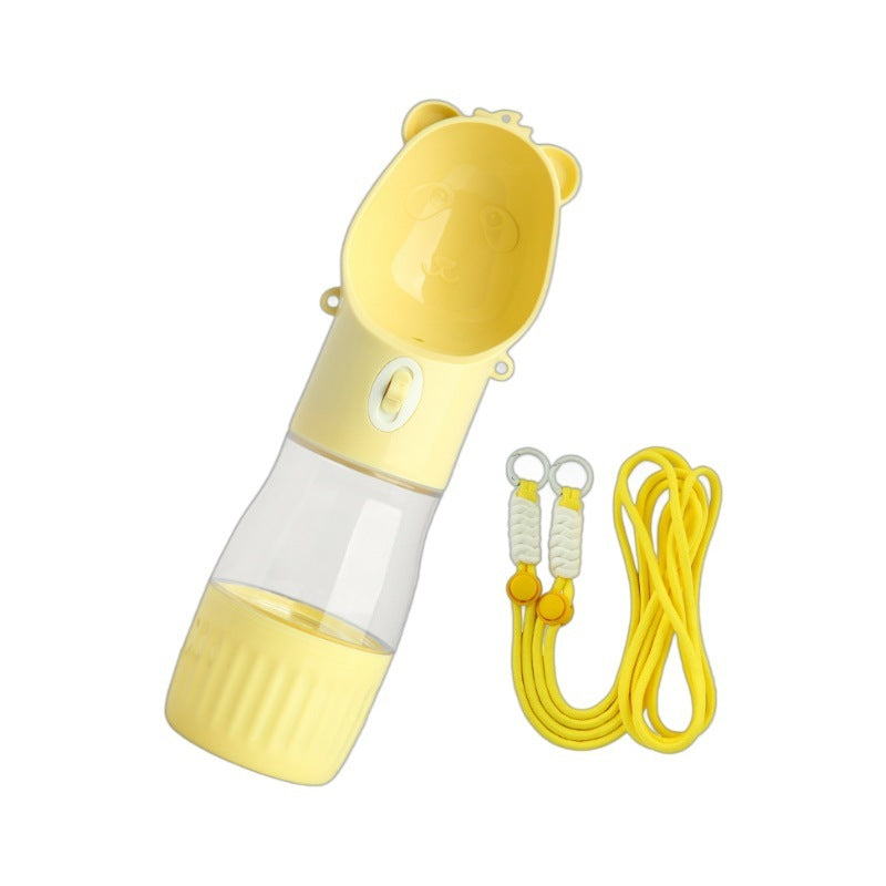 2-in-1 Pet Water Bottle – Food & Drink Anywhere