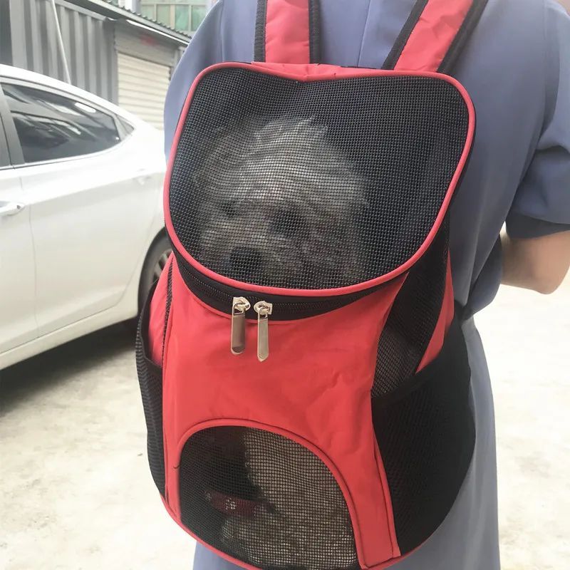 Portable Pet Backpack – Safe Travel for Small Dogs