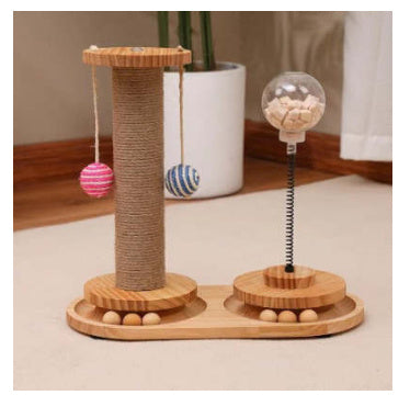 Cat Treat Dispenser Toy – Fun Playtime with Tasty Rewards