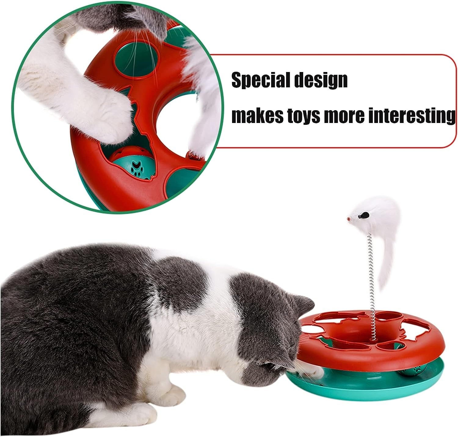 Roller Track Cat Toys – Play, Chase & Exercise Indoors