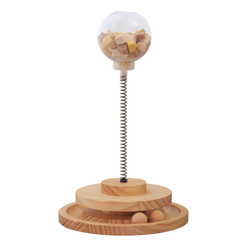 Cat Treat Dispenser Toy – Fun Playtime with Tasty Rewards