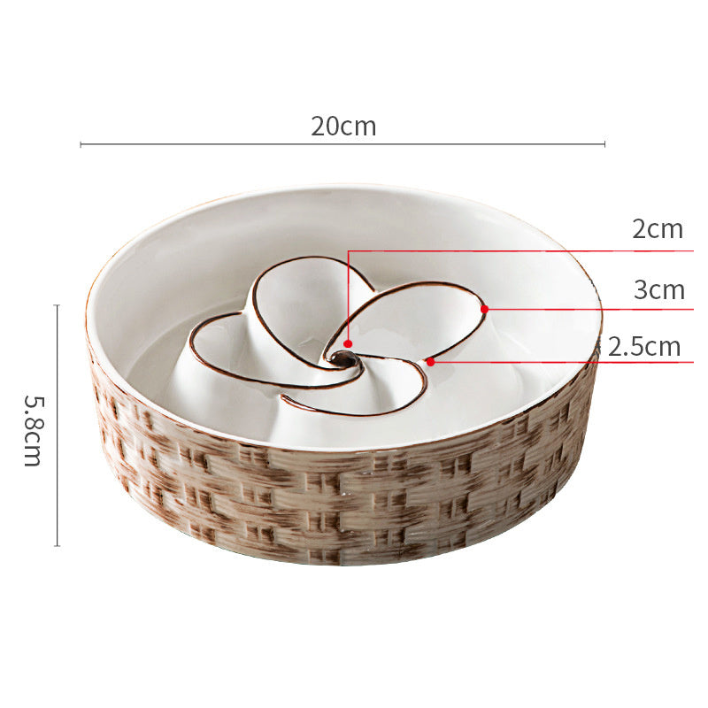 Non-Slip Slow Feeder – Prevents Choking, Promotes Calm Meals