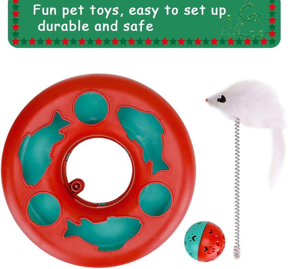 Roller Track Cat Toys – Play, Chase & Exercise Indoors
