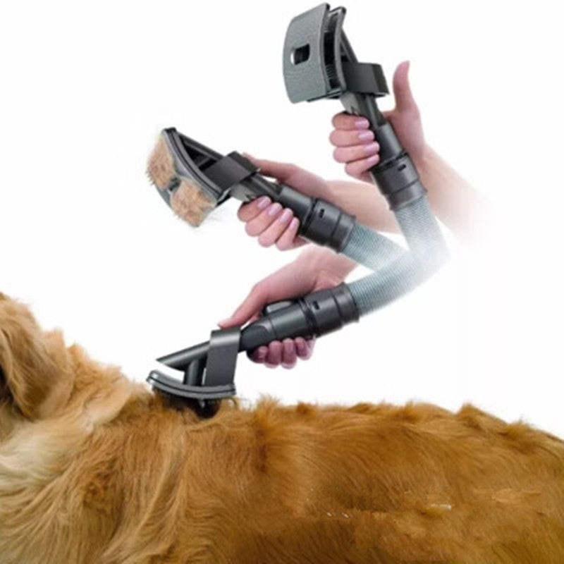 Keep Pets Fresh & Clean – Vacuum Grooming Brush Tool