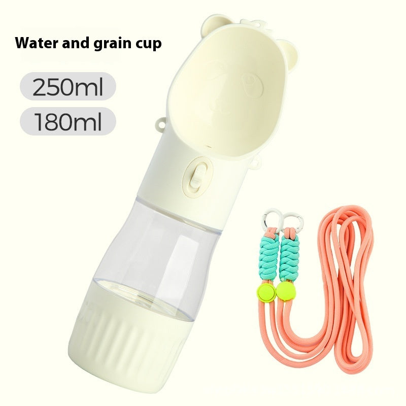 2-in-1 Pet Water Bottle – Food & Drink Anywhere