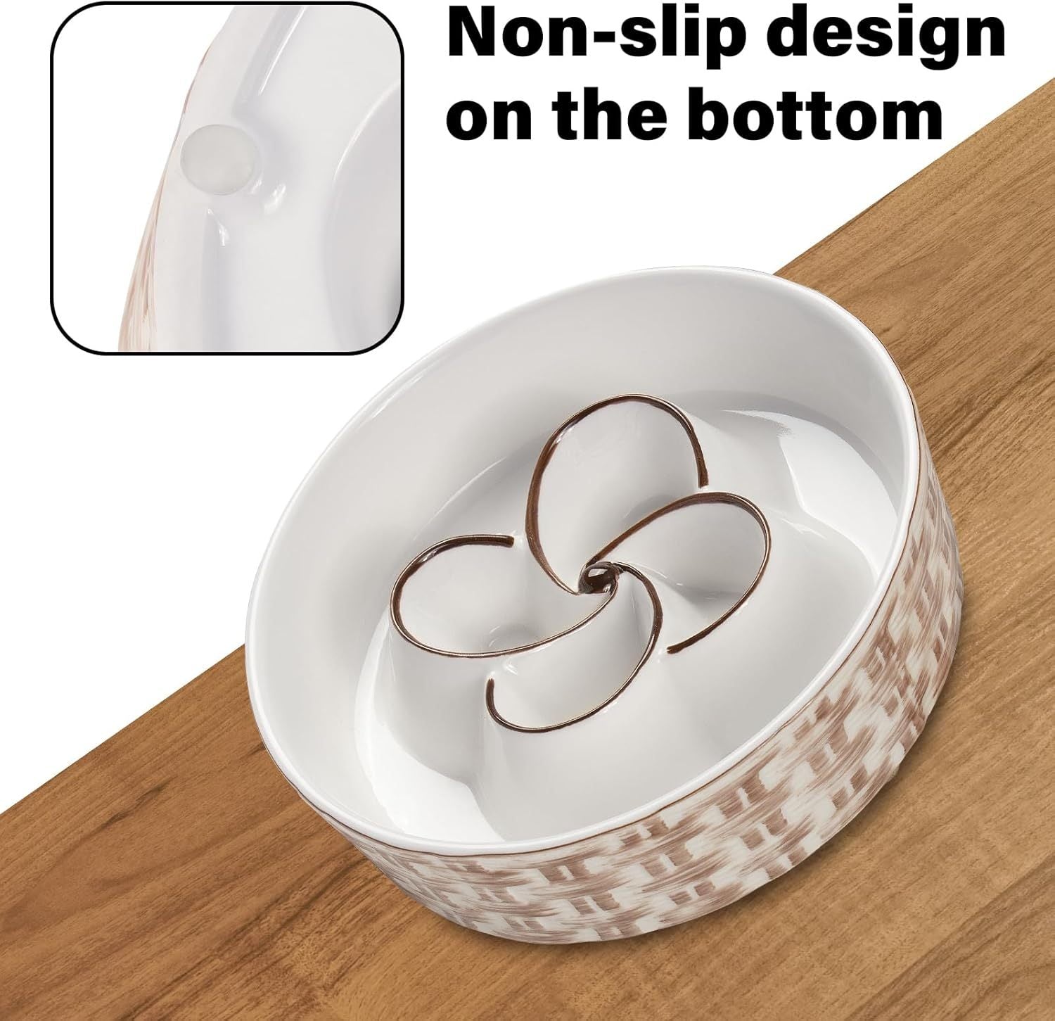 Non-Slip Slow Feeder – Prevents Choking, Promotes Calm Meals