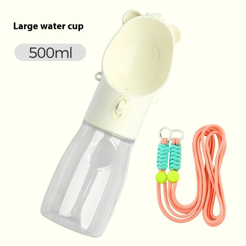 2-in-1 Pet Water Bottle – Food & Drink Anywhere
