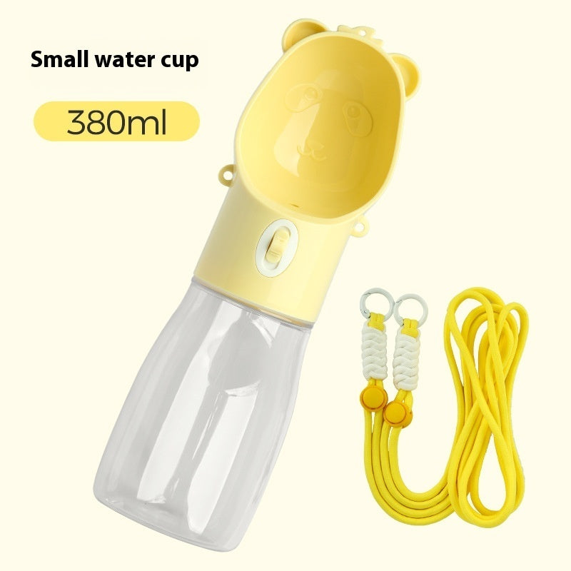 2-in-1 Pet Water Bottle – Food & Drink Anywhere